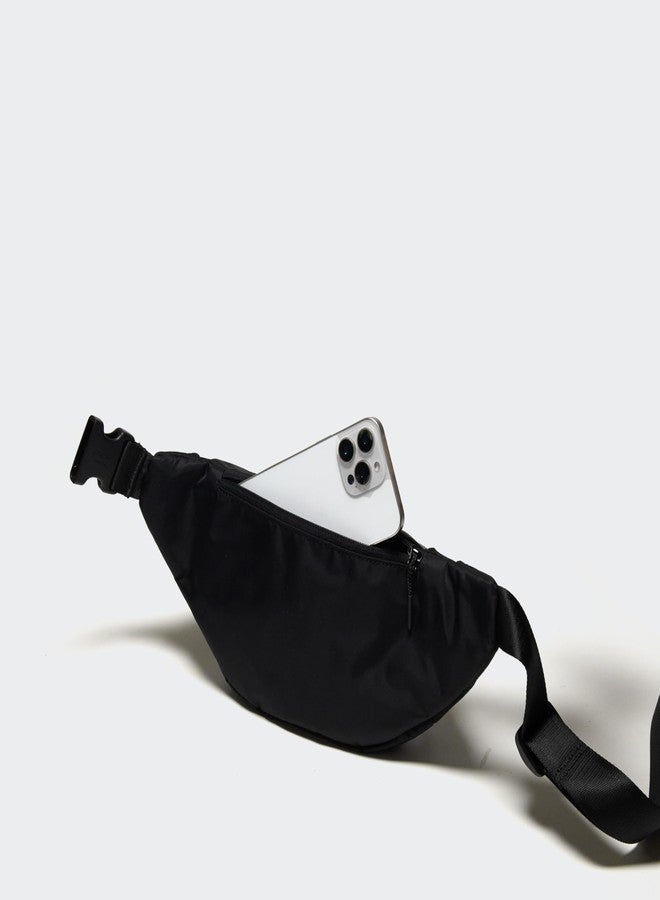 Pander حقيبة خصر كروسبودي من باندر إيفري وير مزودة بجيوب شبكية وحزام قابل للتعديل، 4 لتر / أسود - Image 5